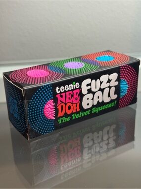 SHIPS TODAY! Teenie NeeDoh Fuzz Ball 3 pack Squishy Fidget TikTok Viral Toy NEW